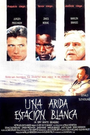 Poster Una árida estación blanca 1989