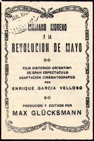 Poster Mariano Moreno y la Revolución de Mayo (1915)