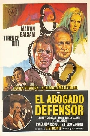 Poster El abogado defensor 1972