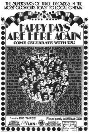 Poster Happy Days Are Here Again 1974