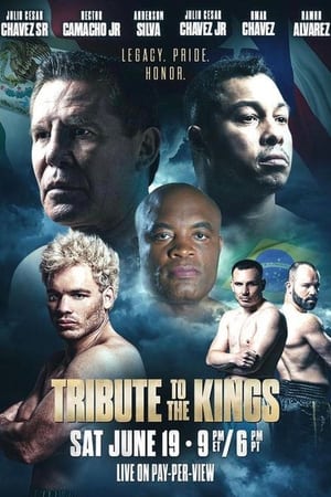 Poster Tribute to the Kings: Julio César Chávez Jr. vs Anderson Silva 2021