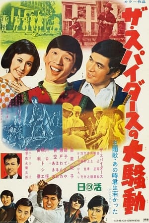 Poster ザ・スパイダースの大騒動 1968