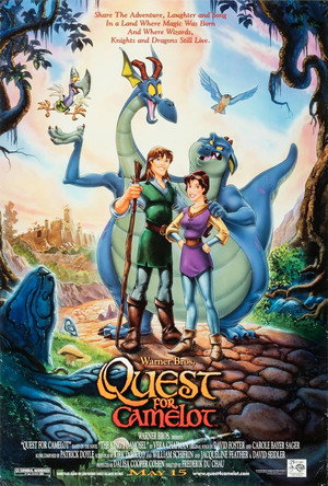 Постер мультфильма «Волшебный меч: Спасение Камелота (1998)» — (14 из 21)