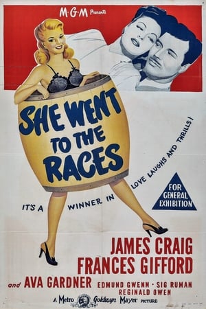 Poster She Went to the Races 1945