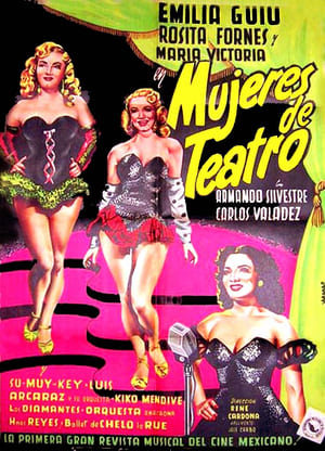 Poster Mujeres de teatro (1951)