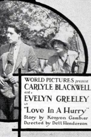 Poster Love in a Hurry (1919)