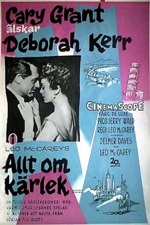 Poster Allt om kärlek 1957