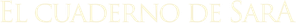 Sara's Notebook — Logos 5