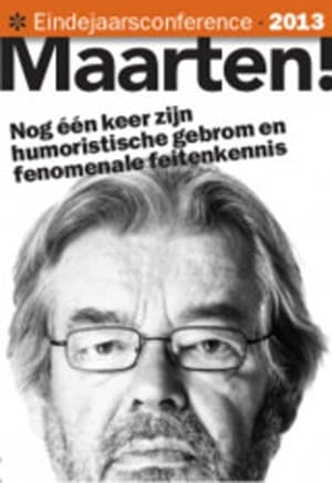 Poster Maarten van Rossem: Eindejaarsconference 2013 (2013)