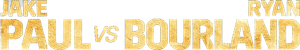 Jake Paul vs. Ryan Bourland — Logos 1