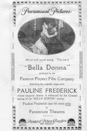 Poster Bella Donna 1915