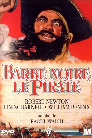 Poster Barbe-Noire le pirate 1952