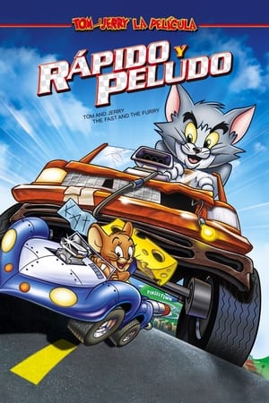 Poster Tom y Jerry en la super carrera 2005