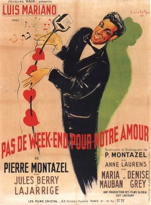Poster Pas de week-end pour notre amour 1950