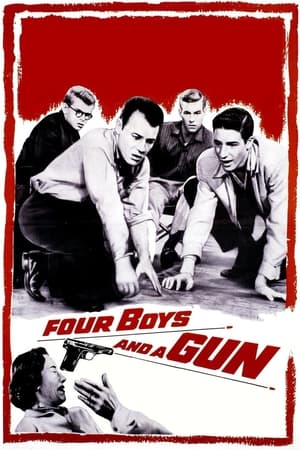 Poster Four Boys and a Gun 1957