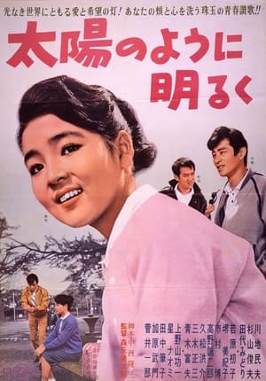Poster Taiyō no yō ni akaruku (1962)