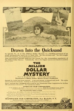 Poster The Million Dollar Mystery 1914