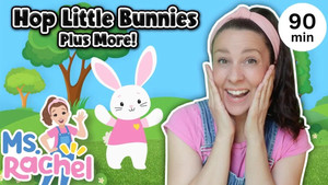 Hop Little Bunnies Hop Hop Hop + More Ms Rachel Nursery Rhymes & Kids Songs | StreamHub