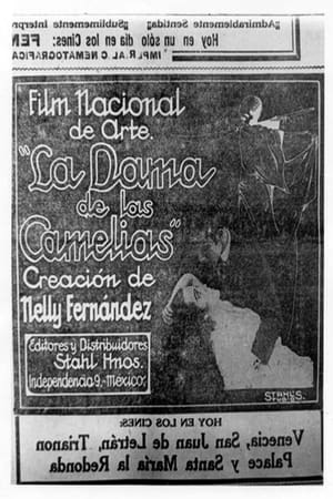Poster La dama de las camelias (1922)