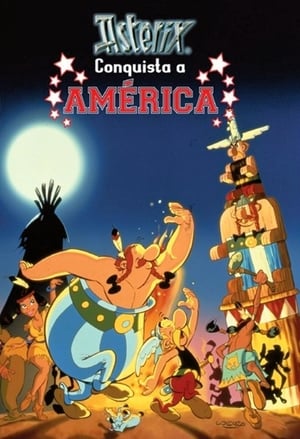 Poster Astérix Conquista a América 1994