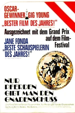 Poster Nur Pferden gibt man den Gnadenschuss 1969