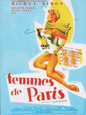 Poster Femmes de Paris 1953