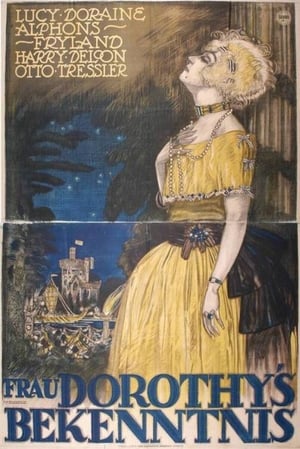 Poster Frau Dorothys Bekenntnis 1921