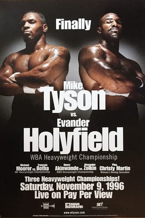 Poster Mike Tyson vs. Evander Holyfield I 1996
