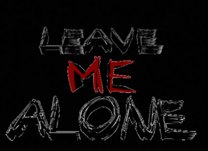 Leave Me Alone — Logos 1
