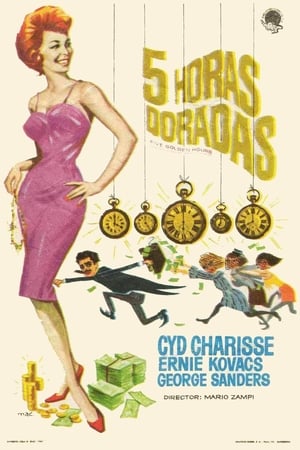 Poster Cinco horas doradas 1961