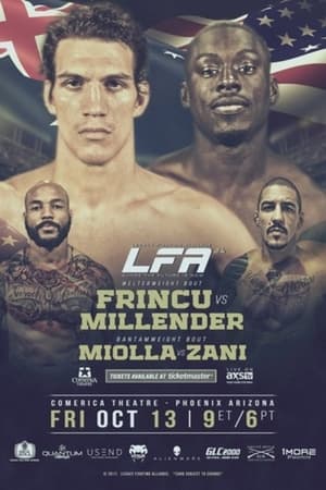 Poster Legacy Fighting Alliance 24: Frincu vs. Millender (2017)