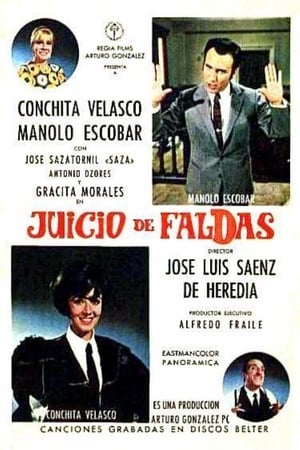 Poster Juicio de faldas (1969)