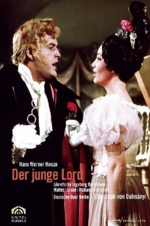 Poster Henze: Der junge Lord 1968
