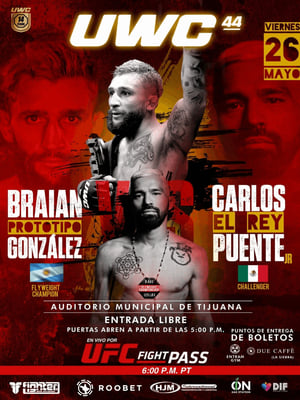 Poster UWC Mexico 44: Prototipo vs. El Rey 2023