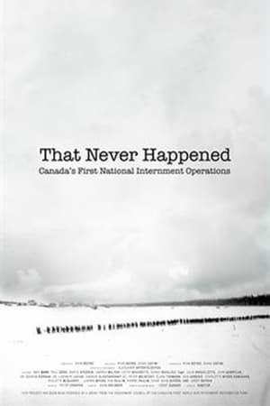Poster di That Never Happened: Canada's First National Internment Operations