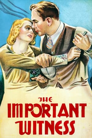 Poster The Important Witness (1933)