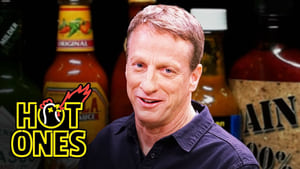 Image Tony Hawk Embraces the Pain While Eating Spicy Wings