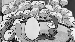Still from The Egg and the Smurfs