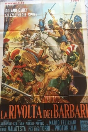 La rivolta dei barbari poster