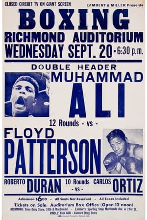 Poster Muhammad Ali vs. Floyd Patterson I 1965