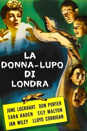 Poster La Donna-Lupo di Londra 1946