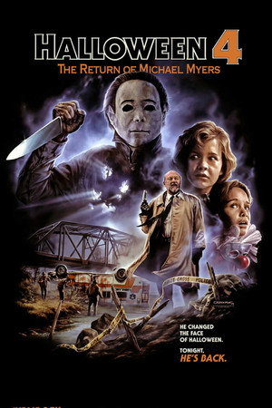 Постер фильма «Хэллоуин 4: Возвращение Майкла Майерса (1988)» — (72 из 128)