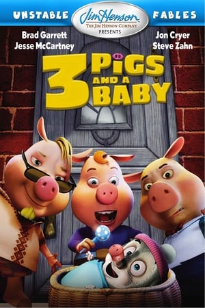 Poster Tres cerdos y un bebé 2008