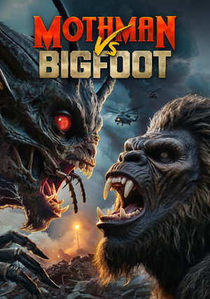 Image Mothman Vs Bigfoot