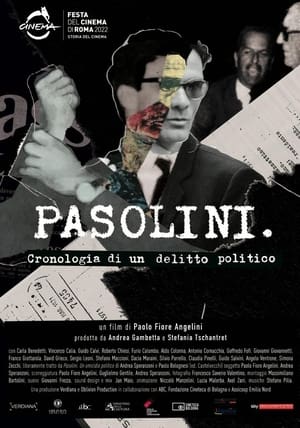 Poster Pasolini. Cronologia di un delitto politico 2023