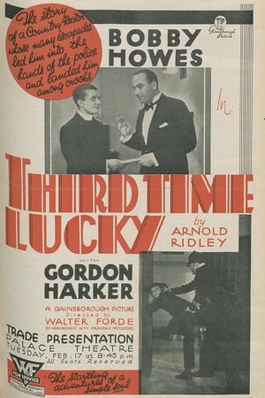 Poster Third Time Lucky (1931)