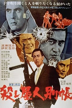 Poster 殺し屋人別帳 1970