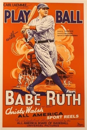 Poster Play Ball with Babe Ruth 1920