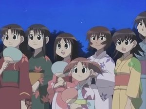 Azumanga Daioh The Ocean, Summer Kimonos, And A Party!