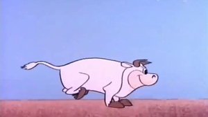 Quick Draw McGraw Bull-Leave Me